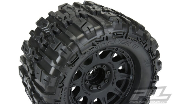10155-10_5_l-2.jpg Pro-Line Trencher HP 3.8" All Terrain BELTED Tires Mounted (2) - Image 4