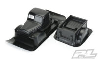 Pro-Line 1946 Dodge Power Wagon Tough-Color (Black) Body for 12.3" (313mm) Wheelbase Scale Crawlers - Image 5