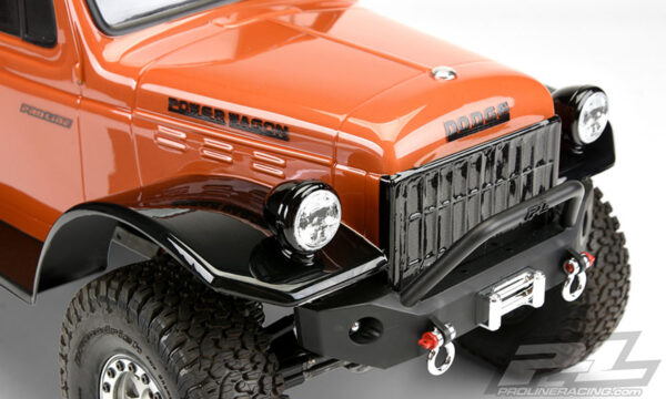 Pro-Line 1946 Dodge Power Wagon Clear Body for 12.3" (313mm) Wheelbase Scale Crawlers - Image 4