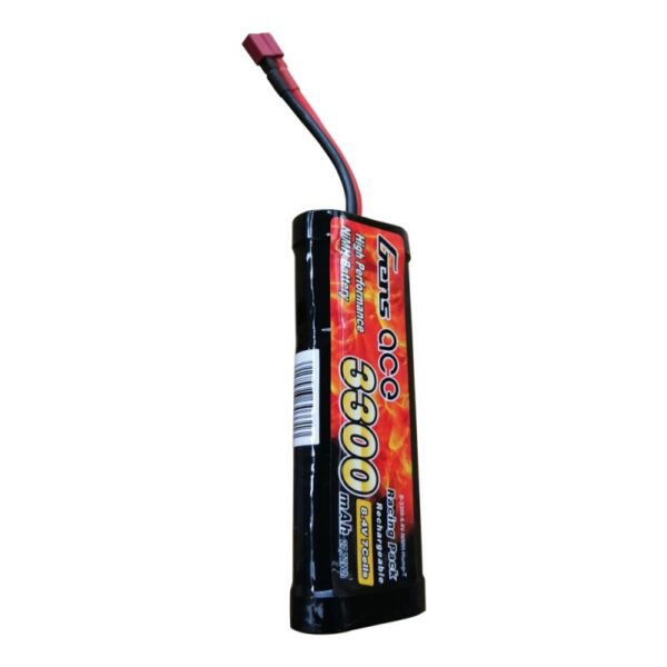 Gens Ace NiMH battery 8,4V 3300mAh (Deans connector) hump - Image 4