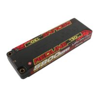 Gens Ace Redline LiPo Battery 2S 7,6V 5800mAh 130C (5mm bullet connector) - Image 2