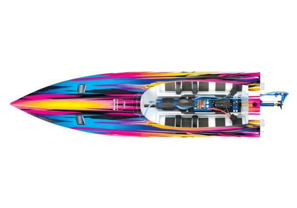 Traxxas Spartan harjavaba mootoriga paat - Roosa (ilma aku ja laadijata) - Image 4