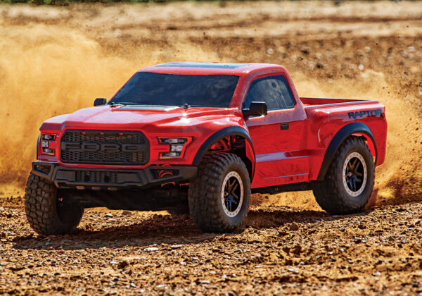 Traxxas Ford F-150 SVT Raptor 2WD RTR Punane (aku ja 12V laadija kaas) - Image 4