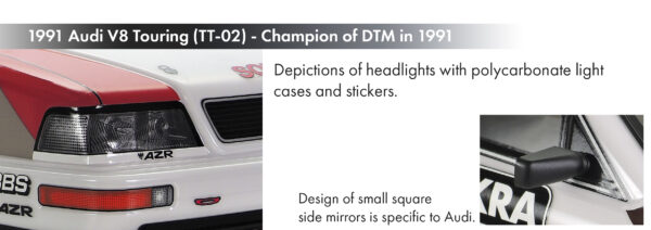 Tamiya Audi V8 Touring 1991 1/10 (TT-02) - Image 3