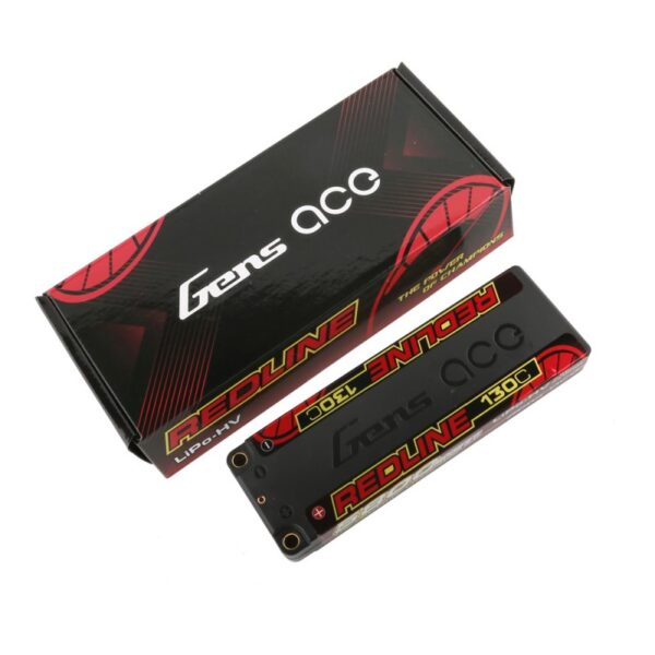 Gens Ace Redline LiPo Battery 2S 7,6V 5800mAh 130C (5mm bullet connector) - Image 5