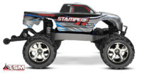 Traxxas Stampede 4x4 VXL TSM Hõbedane - Image 3