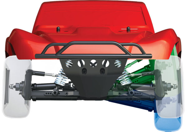 Traxxas Slash 4x4 VXL TSM Punane - Image 5