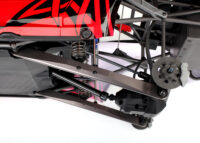 Trailing arm, aluminum (dark titanium anodized) (2) (assembled with hollow balls) - Image 3