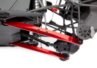 Trailing arm, aluminum (red-anodized) (2) (assembled with hollow balls) - Image 3