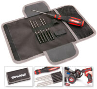 Speed Bit Master Set, hex driver, 7-piece straight and ball end, includes premium handle (medium), travel pouch, hex drivers - Image 3