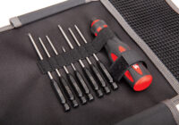 Speed Bit Master Set, hex driver, 7-piece straight and ball end, includes premium handle (medium), travel pouch, hex drivers - Image 2