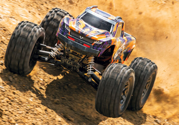 Traxxas HOSS 4x4 VXL 1/10 RTR TQi TSM Orange - Image 4