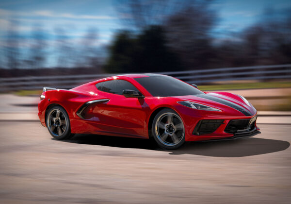 Traxxas 4-TEC 3.0 Chevrolet Corvette Stingray RTR Red w/o Batt & Charger - Image 3