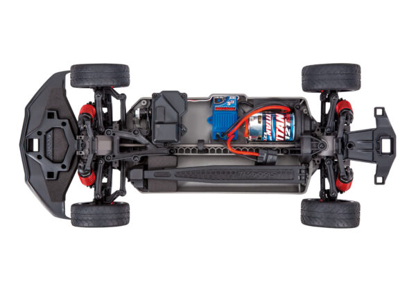 93054-4-Corvette-Stingray-Chassis-Overhead-2.jpg Traxxas 4-TEC 3.0 Chevrolet Corvette Stingray RTR Black w/o Batt & Charger - Image 4