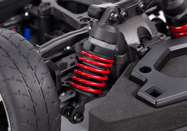93054-4-Corvette-Stingray-Shocks-2.jpg Traxxas 4-TEC 3.0 Chevrolet Corvette Stingray RTR Black w/o Batt & Charger - Image 7