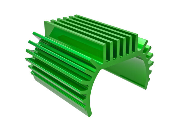 9793-GRN Heat sink, Titan® 87T motor (6061-T6 aluminum, green-anodized) - Image 1