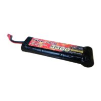 Gens Ace NiMH battery 8,4V 3300mAh (Deans connector) flat