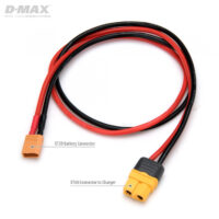 Charging Lead XT30 Male to XT60 14AWG 500mm - Image 2