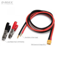 XT60 IDST DC Input Leads with Battery Clips & 4mm 1m - Image 2