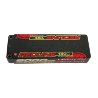 Gens Ace Redline LiPo Battery 2S 7,6V 6000mAh 130C (5mm bullet connector)