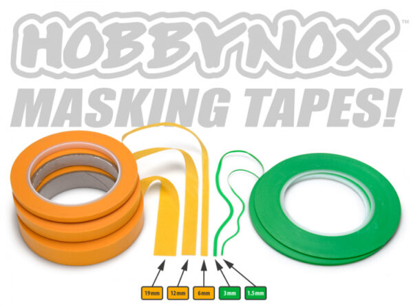 Fineline Masking Tape Soft Green 3mmx55m - Image 5