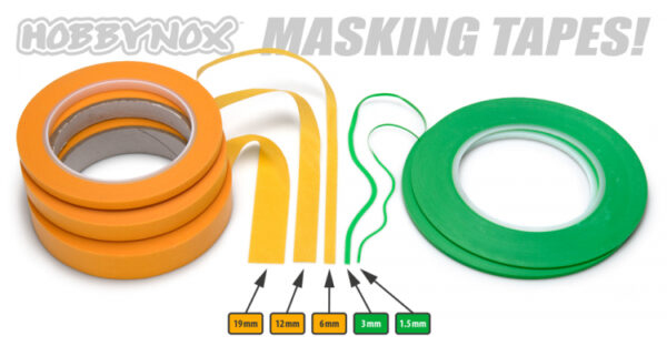 HN350650_7-1.jpg Masking Tape Gold UTG 6mmx50m - Image 6