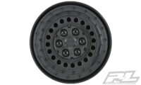 Carbine 1.9" Black Plastic Internal Bead-Loc Dually Wheels
