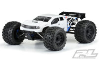 Pro-Line Body Brute Bash Armor for E-Revo 2.0 Pre-Cut White