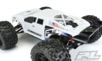 Pro-Line Body Brute Bash Armor for E-Revo 2.0 Pre-Cut White - Image 3