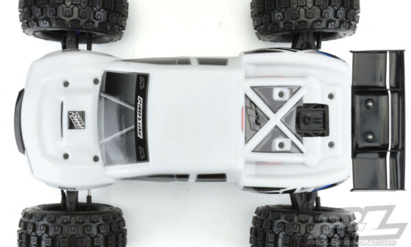 Pro-Line Body Brute Bash Armor for E-Revo 2.0 Pre-Cut White - Image 4