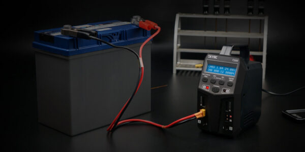 SkyRC T200 Laadija 240VAC/12VDC 12A 100W x 2 - Image 5