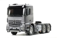 Tamiya 1/14 Mercedes-Benz Actros 3363 6X4 CS (Light Gun Metal Edition)