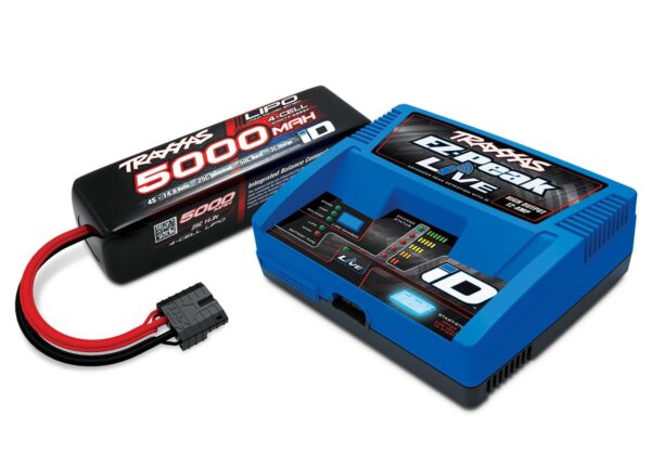 TRX2996GX-3.jpg Traxxas EZ-Peak Live laadija ja 1x 4S 5000mAh LiPo aku - Image 1