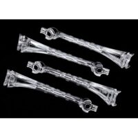 LED lens, läbipaistev, 4tk