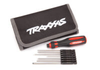 Speed Bit Master Set, hex driver, 7-piece straight and ball end, includes premium handle (medium), travel pouch, hex drivers
