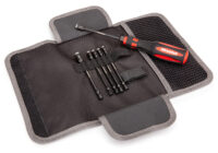 Speed Bit Master Set, nut driver, 6-piece, includes premium handle (medium), travel pouch, nut drivers