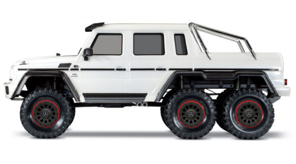 Traxxas TRX-6™ Mercedes-Benz G 63 AMG 6x6 Valge - Image 7