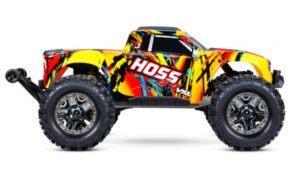 Traxxas HOSS 4x4 VXL 1/10 RTR TQi TSM Solar Flare - Image 3