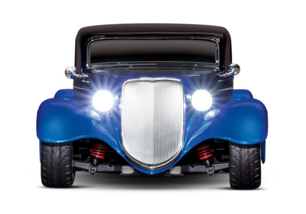 Traxxas 4-TEC 3.0 Factory Five '35 Hot Rod Coupe 1/10 AWD RTR Blue w/o Batt & Charger - Image 3