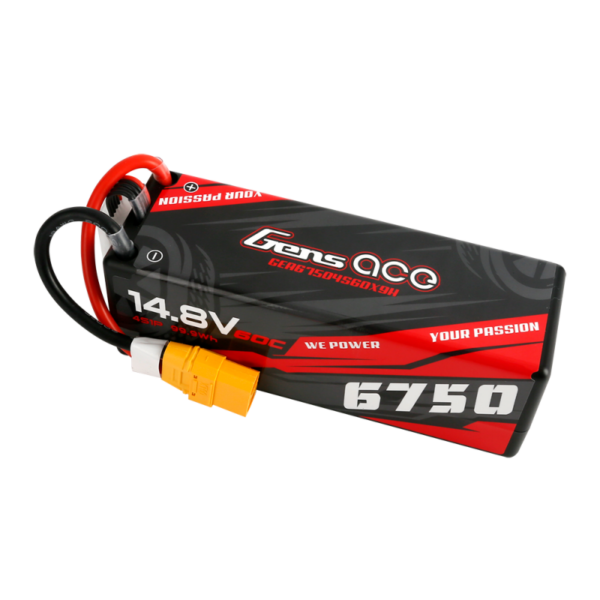 _1_2_1 Gens Ace LiPo battery 4S 14,8V 6750mAh 60C (XT90 connector) - Image 3