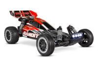 Traxxas Bandit Punane/Must RTR LED (Aku ja 12V laadija kaasas)