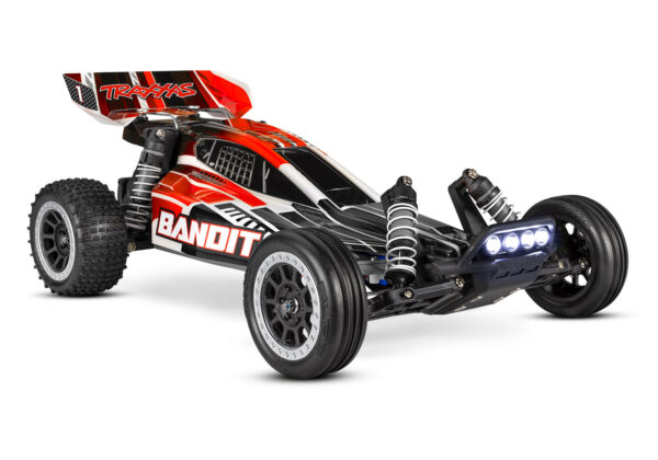 Traxxas Bandit Punane/Must RTR LED (Aku ja 12V laadija kaasas) - Image 1