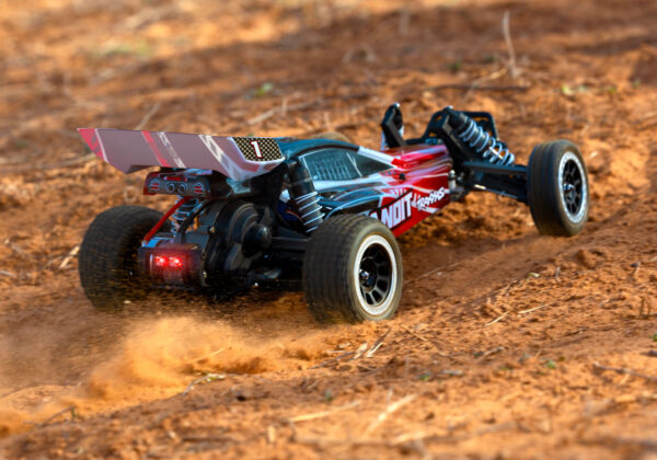 Traxxas Bandit Punane/Must RTR LED (Aku ja 12V laadija kaasas) - Image 9