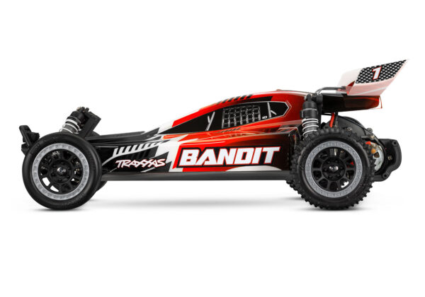 Traxxas Bandit Punane/Must RTR LED (Aku ja 12V laadija kaasas) - Image 4