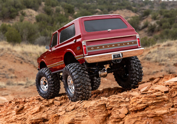 Traxxas TRX-4 Chevrolet Blazer K5 ’72 High Trail Punane (ilma aku ja laadijata) - Image 6