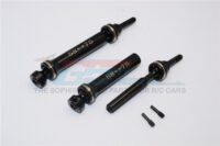 GPM Front / Rear CVD Drive Shaft for Traxxas 1/16 E-Revo, Black (1 pair)