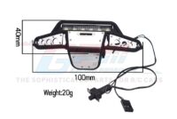 GPM Front Bumper Stainless Steel with LED lights for TRX-4m - Image 2