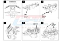 GPM Front Bumper Stainless Steel with LED lights for TRX-4m - Image 3