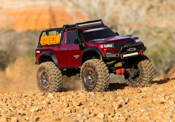 Traxxas TRX-4 Sport High Trail Punane (ilma aku ja laadijata) - Image 9