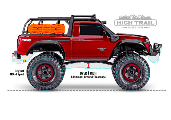 Traxxas TRX-4 Sport High Trail Hall (ilma aku ja laadijata) - Image 24